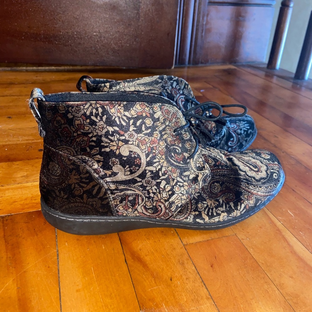 Velvet Victorian Booties